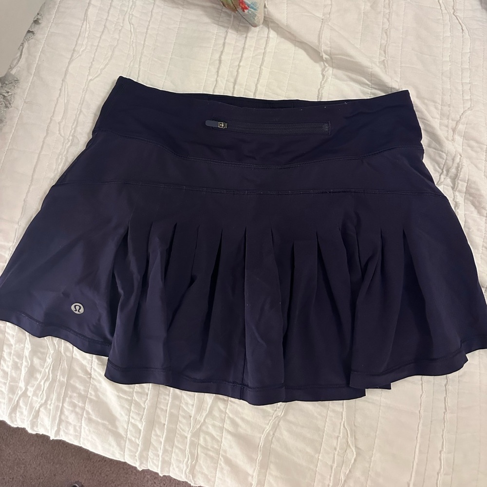 Lulu lemon dark purple tennis skirt size 4